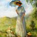 Saint-Tropez, Woman and Children in the Sun
